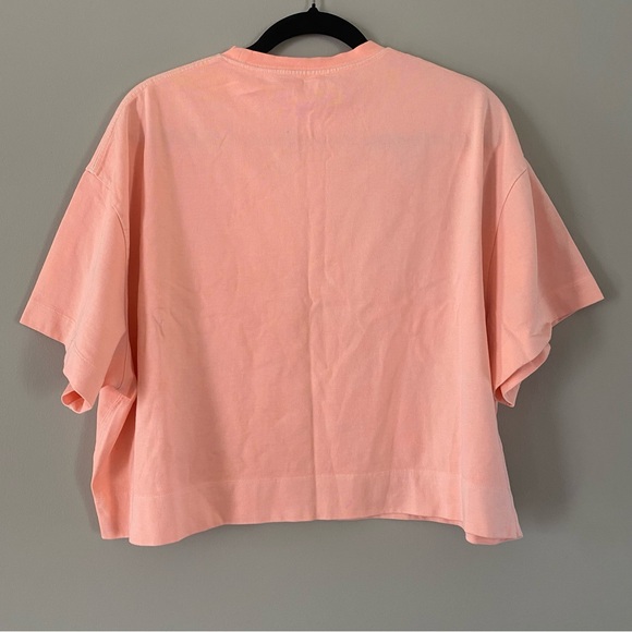 ATHLETA Coral Oversized Crop Tee - Picture 3 of 4